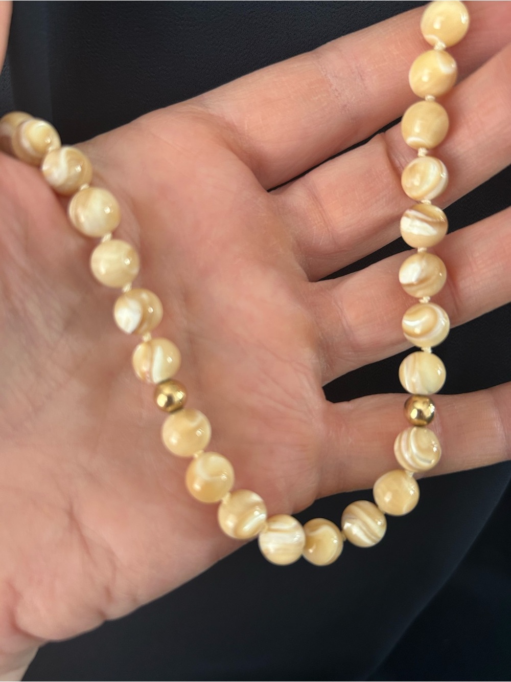 Mother of Pearl and 14k Gold- Women Jewelry